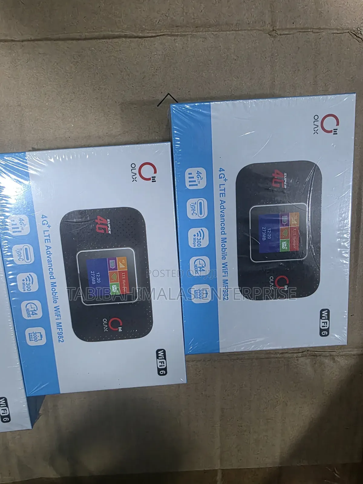 Olax Mf982 Wifi 6 3000mah Battery