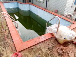Swimming Pool and Waterfall