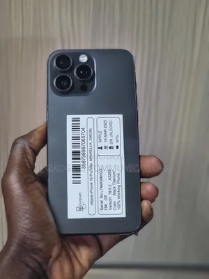 Apple iPhone 16 Pro Max 256 GB Black