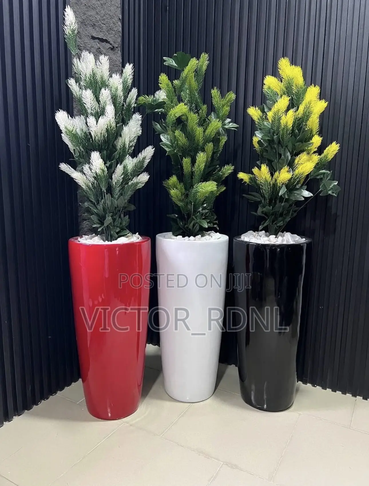 Unmatched Flower Pots