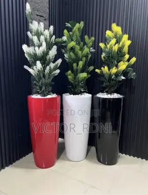 Unmatched Flower Pots