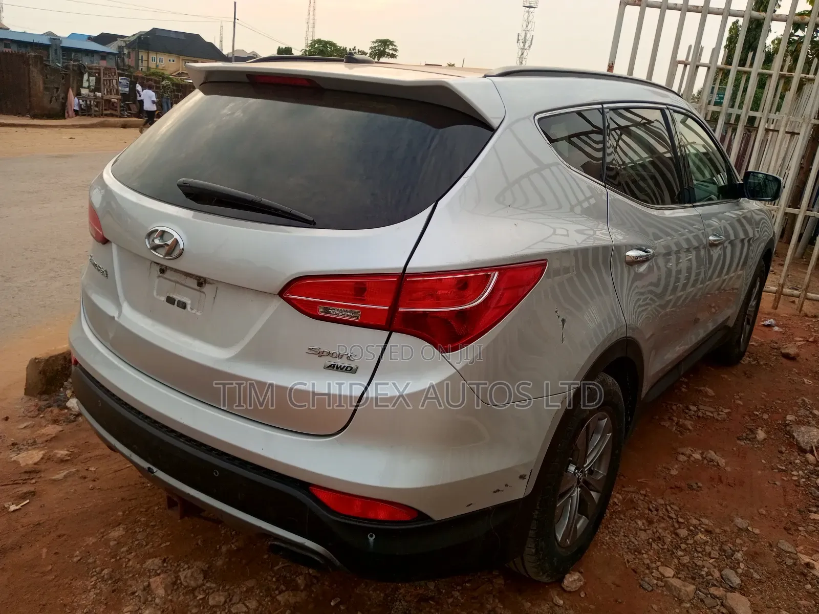 Hyundai Santa Fe 2014 Silver
