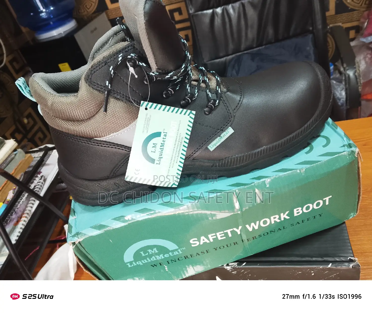 Liquid Metal Safety Boot