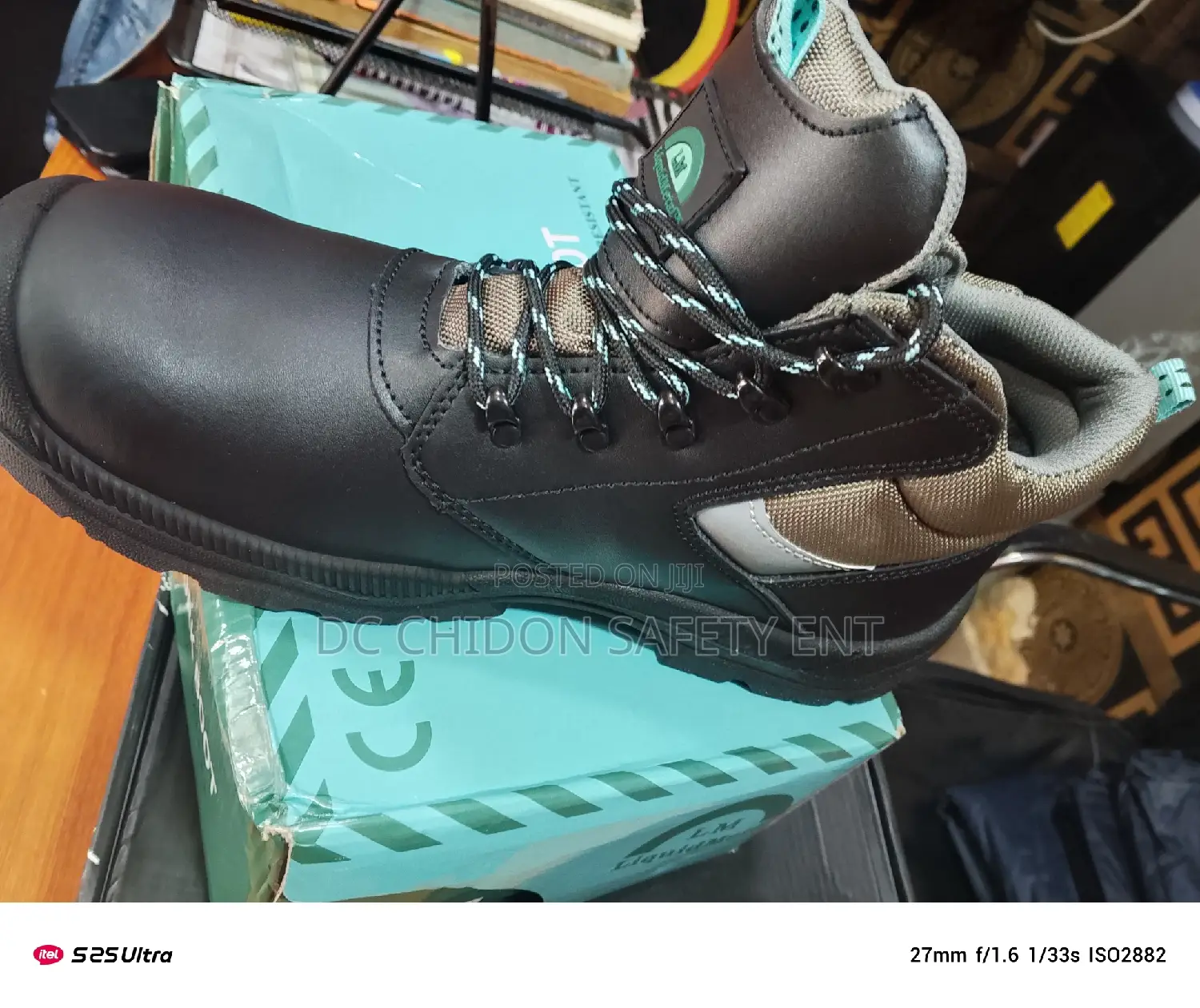Liquid Metal Safety Boot