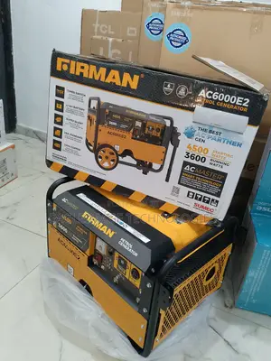 Brand New Sumec Firman Ac6000e2 4.5kva Generator - 100% Copper Coil, K