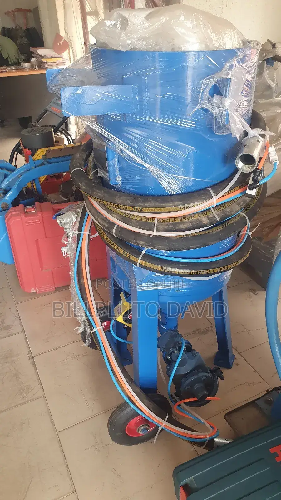 Sandblasting Pot Machine