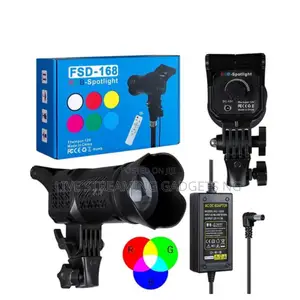 FSD-168 RGB Different Colors Plus White Spotlight