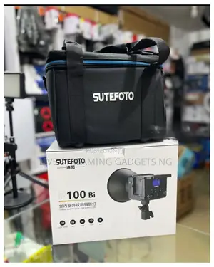 Sutephoto P100bi Pro Led Video Light Complete Set(Battry+Chargr+Stand)