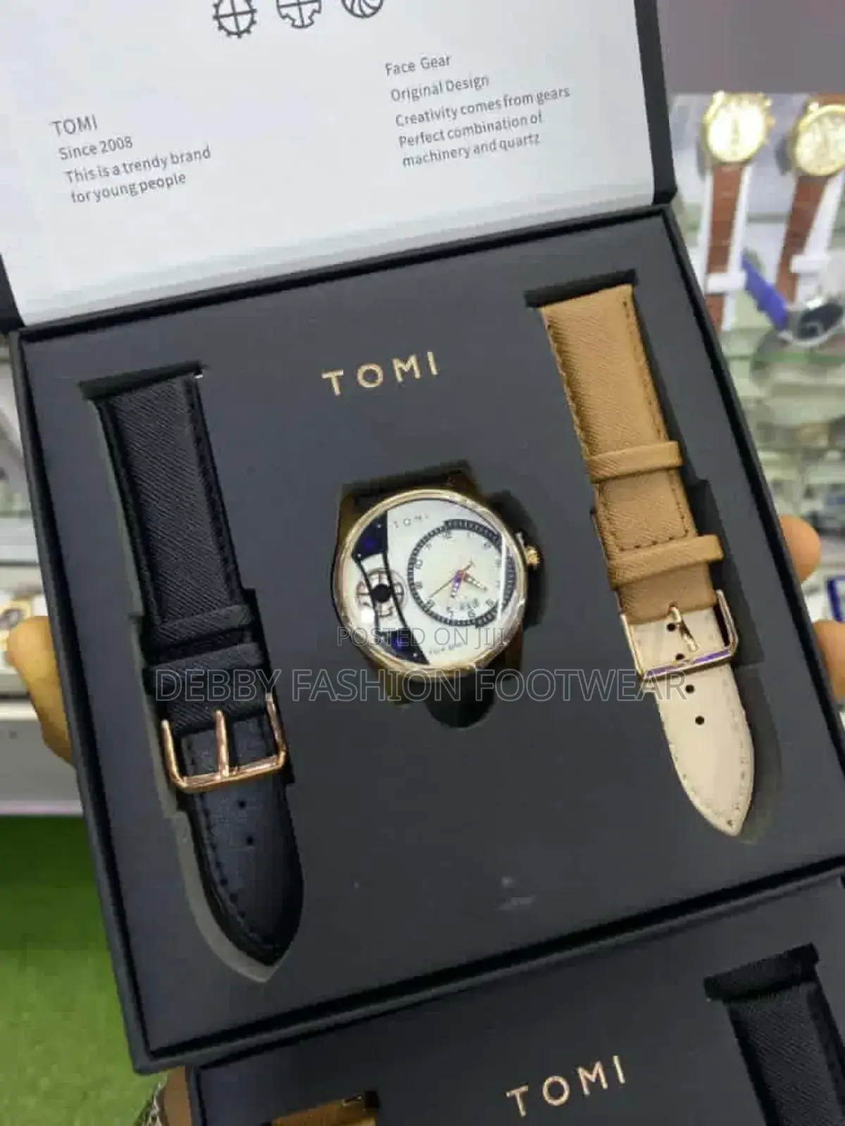 Tomi Double Leather Set