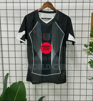 Barcelona Official 25/26 Concept Black Jersey