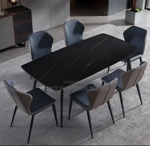 English 6 Sitters Dining Table and Chairs
