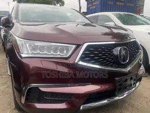 Acura MDX Advance & Ent. Pkgs SH-AWD 2019 Red