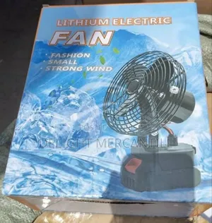 Lithium Battery Fan