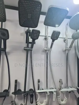 Standing Shower With Pressing Shower