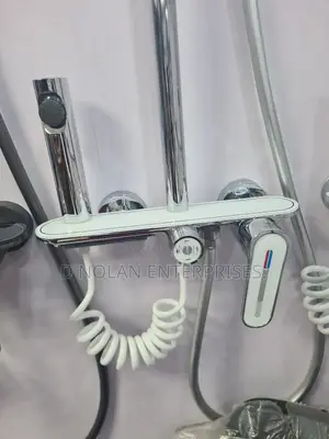 Standing Shower With Pressing Shower