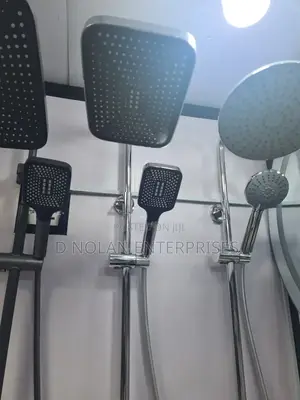 Standing Shower With Pressing Shower