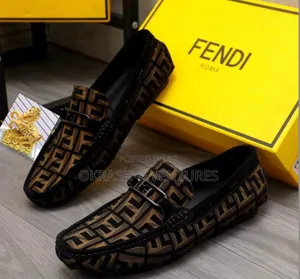 Fendi Loafers Shoe For Men's