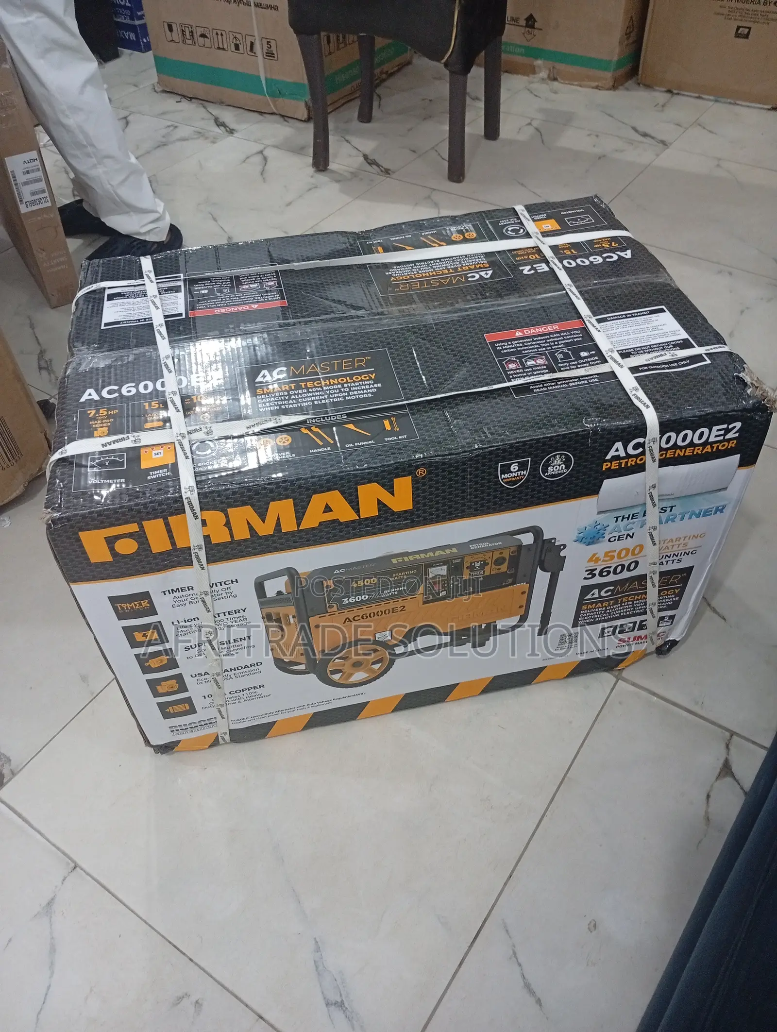 Firman 4.5kva Generator – Dependable Ac 6000e2 Model