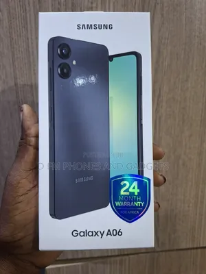 New Samsung Galaxy A06 128 GB Black