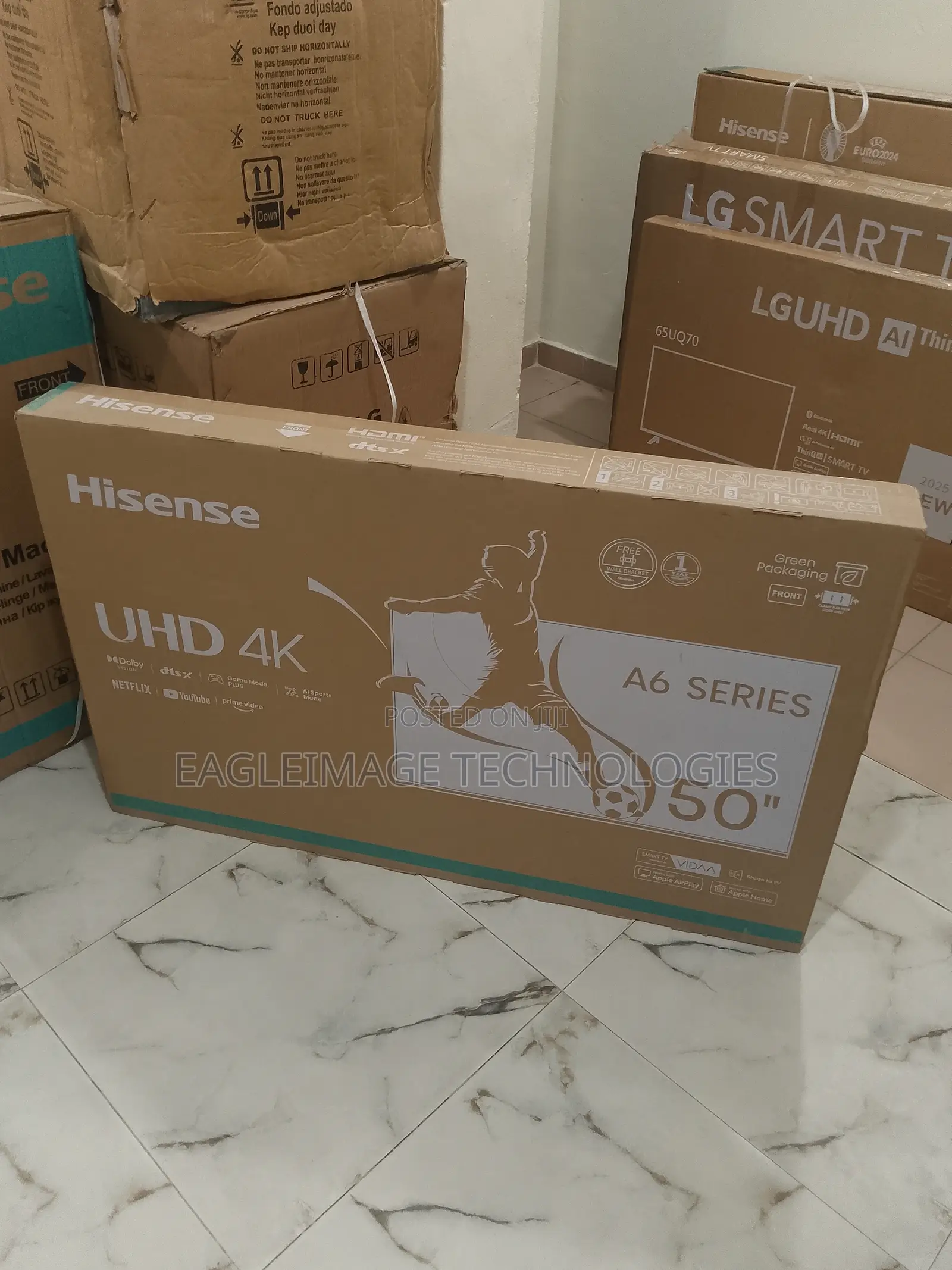 New Model Hisense 50" A6 Series - Quantum Dot Colors, Bluetooth