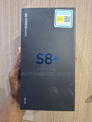 New Samsung Galaxy S8 Plus 64 GB Silver