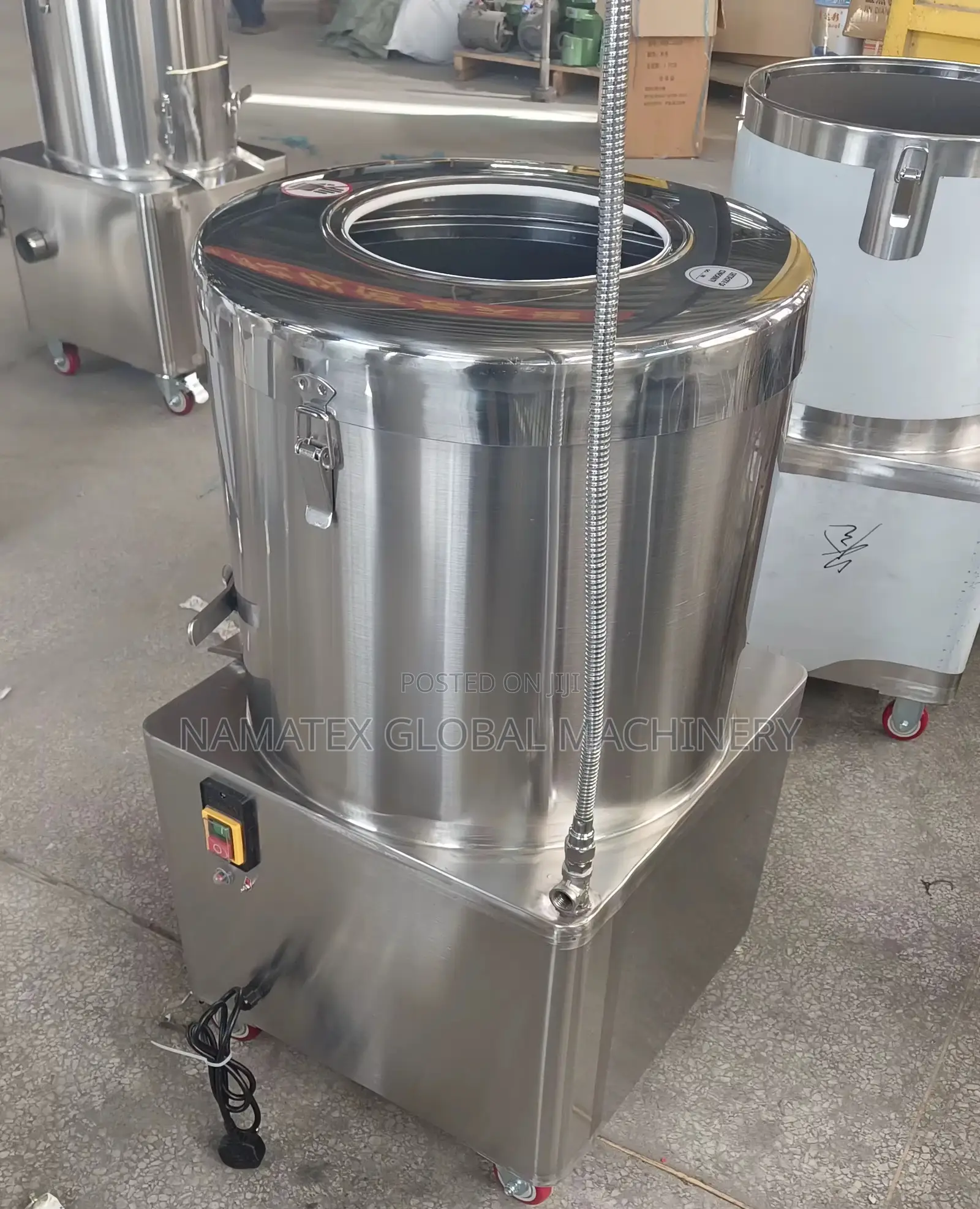 Potatoes/Ginger Peeling Machine