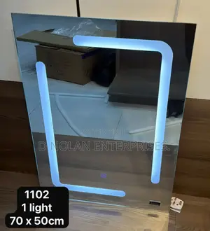 70x50 Square And Round Mirror