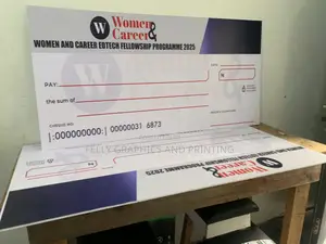 Custom Branded Dummy Cheque