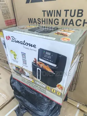 Binatone Baf-6500 Air Fryer – 6.5l Digital Rapid Heat System