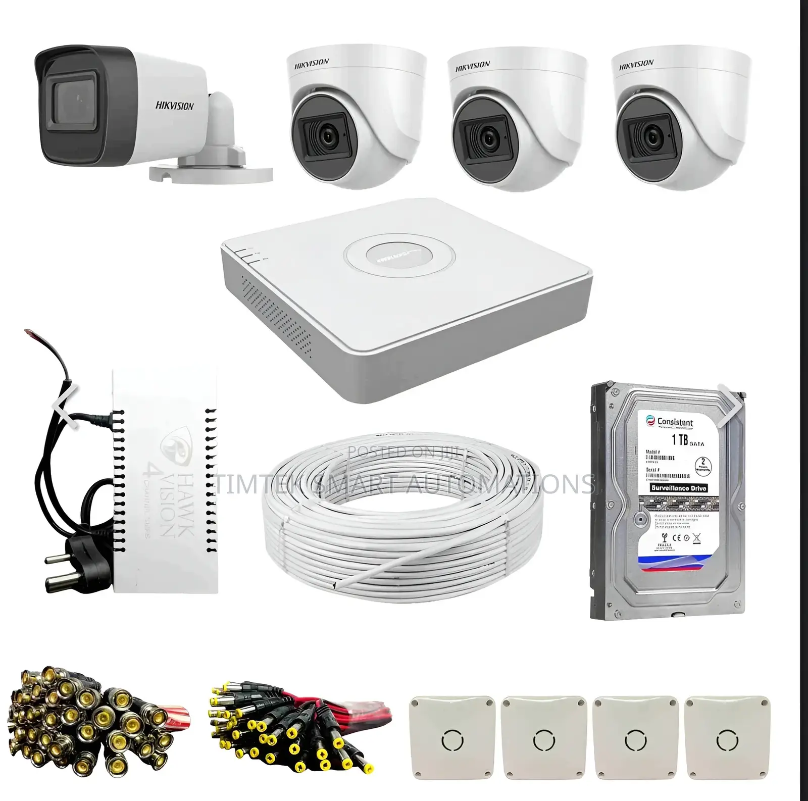 Hikvision Wired CCTV Systems | 4ch, 8ch, 16ch, 32ch |
