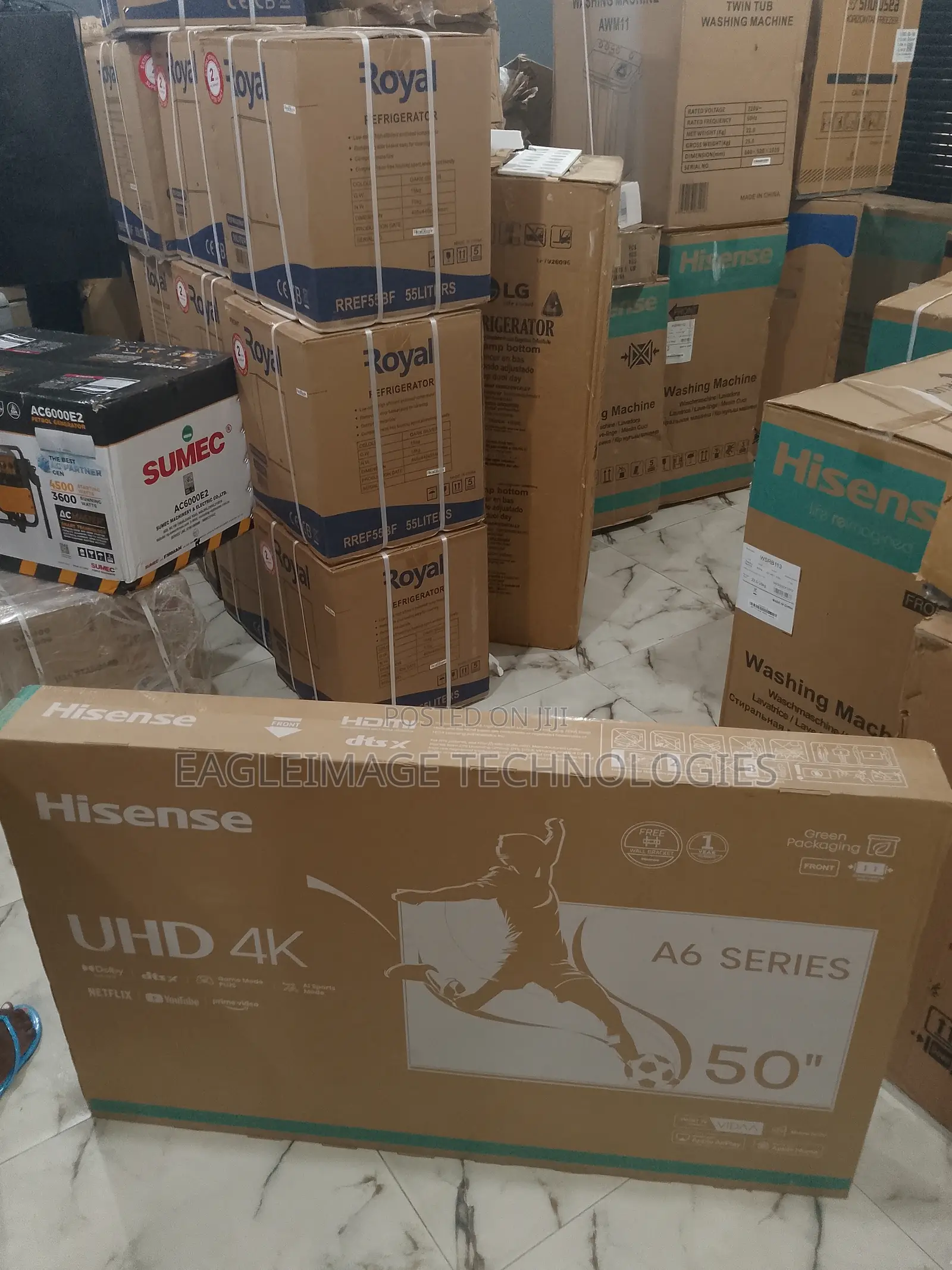 Hisense 50 Inch Smart Uhd Tv - Full Array Backlight, 3 Hdmi