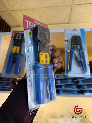 Ez Crimping Tool Pass-Through Rj45 Cat6 / Cat7 Black Networking Tool