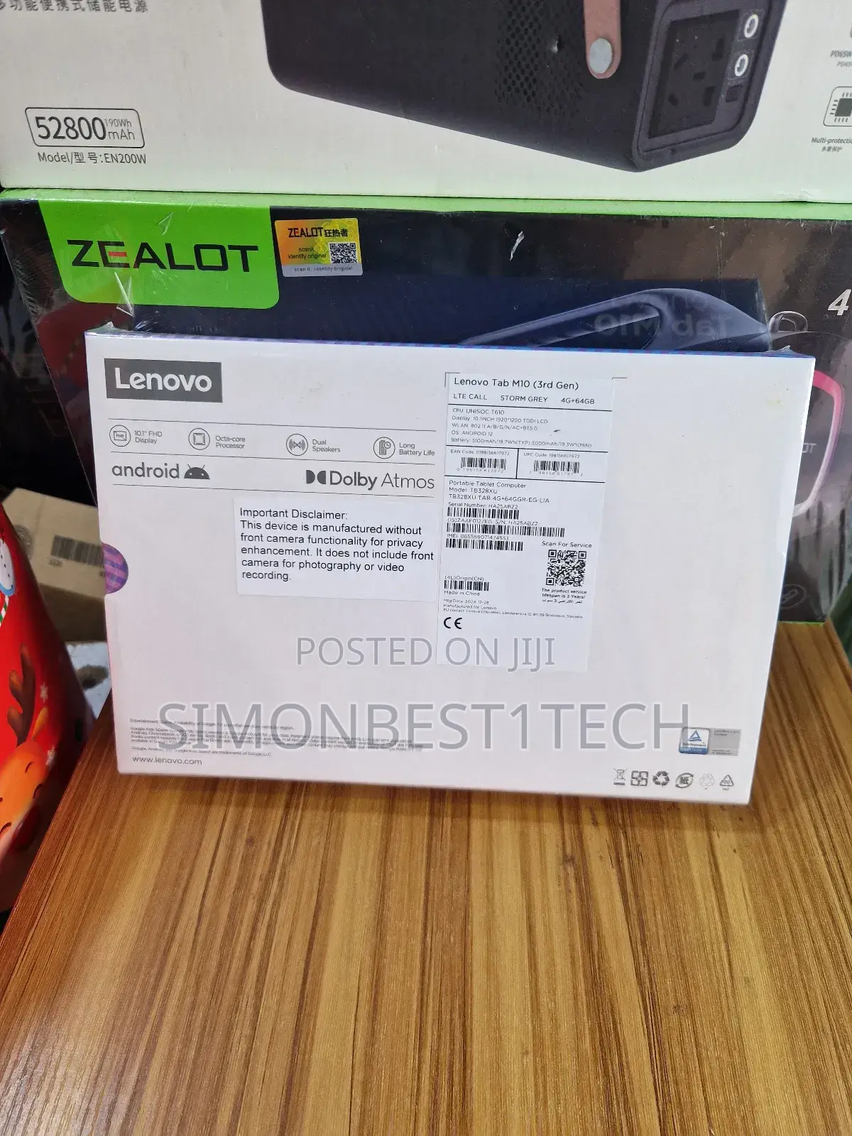 New Lenovo Tab M10 64 GB Gray