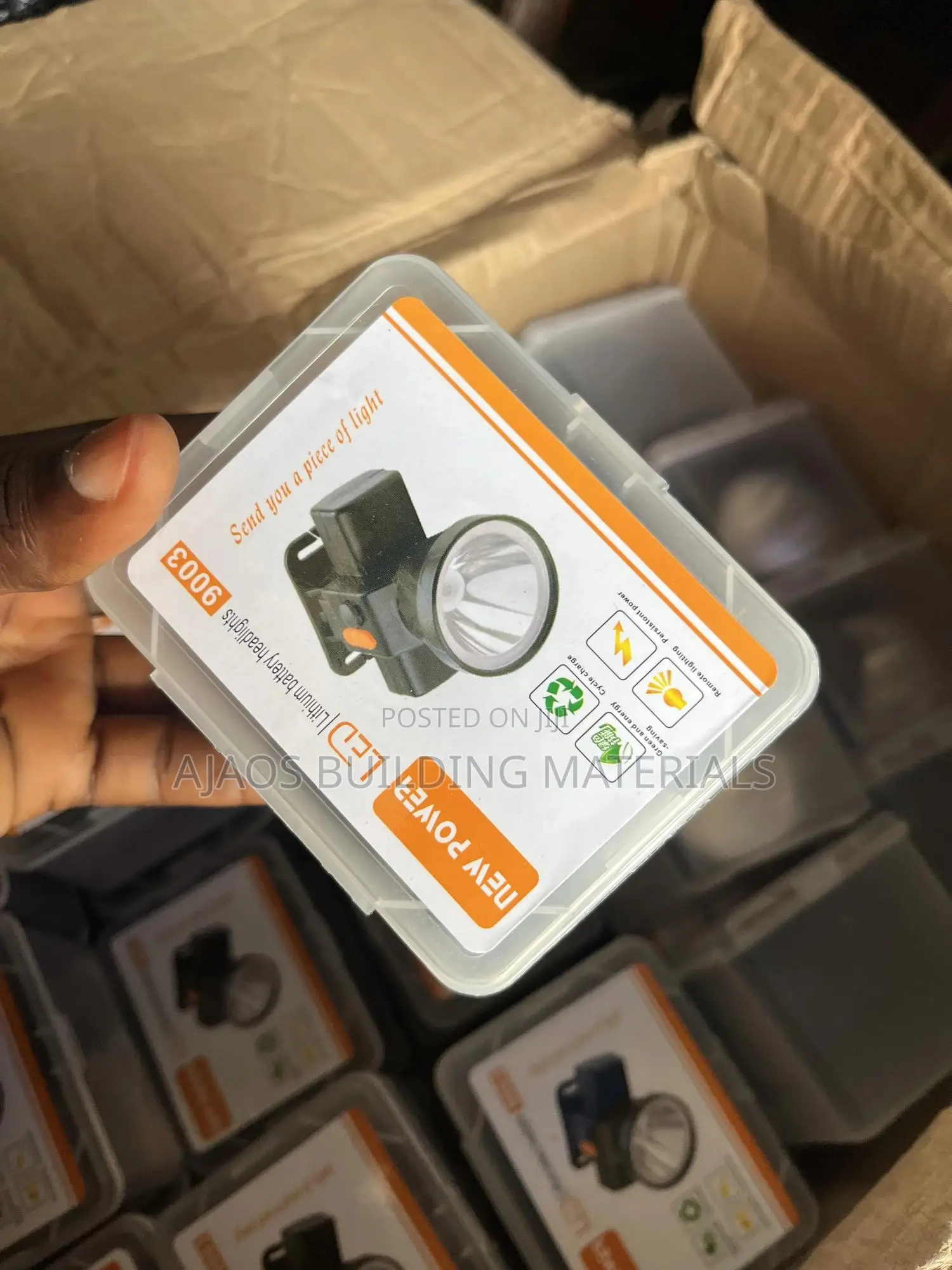 Lithium Battery Head Light