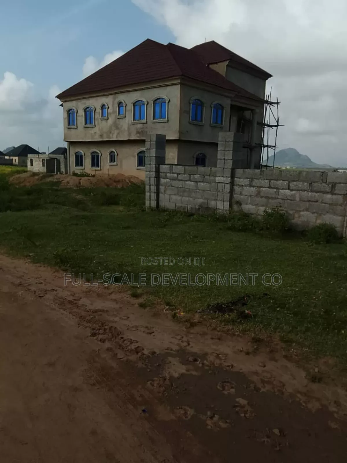 Estate Plot in a Developing Estate