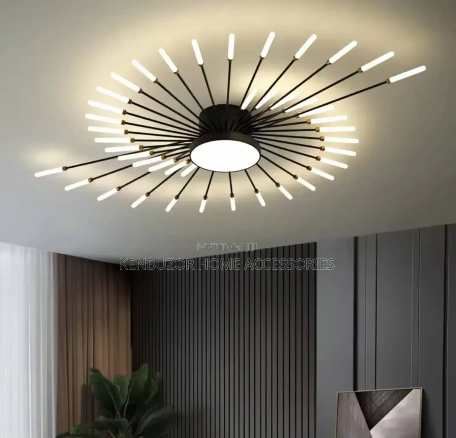 42 Hands Modern Led Fireworks Light Chandelier