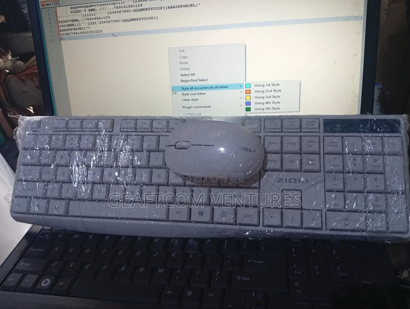 Wireless Keyboard and Mouse