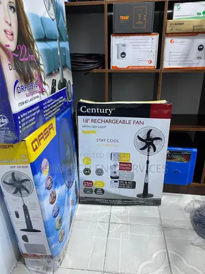18” Century Rechargeable Standing Fan