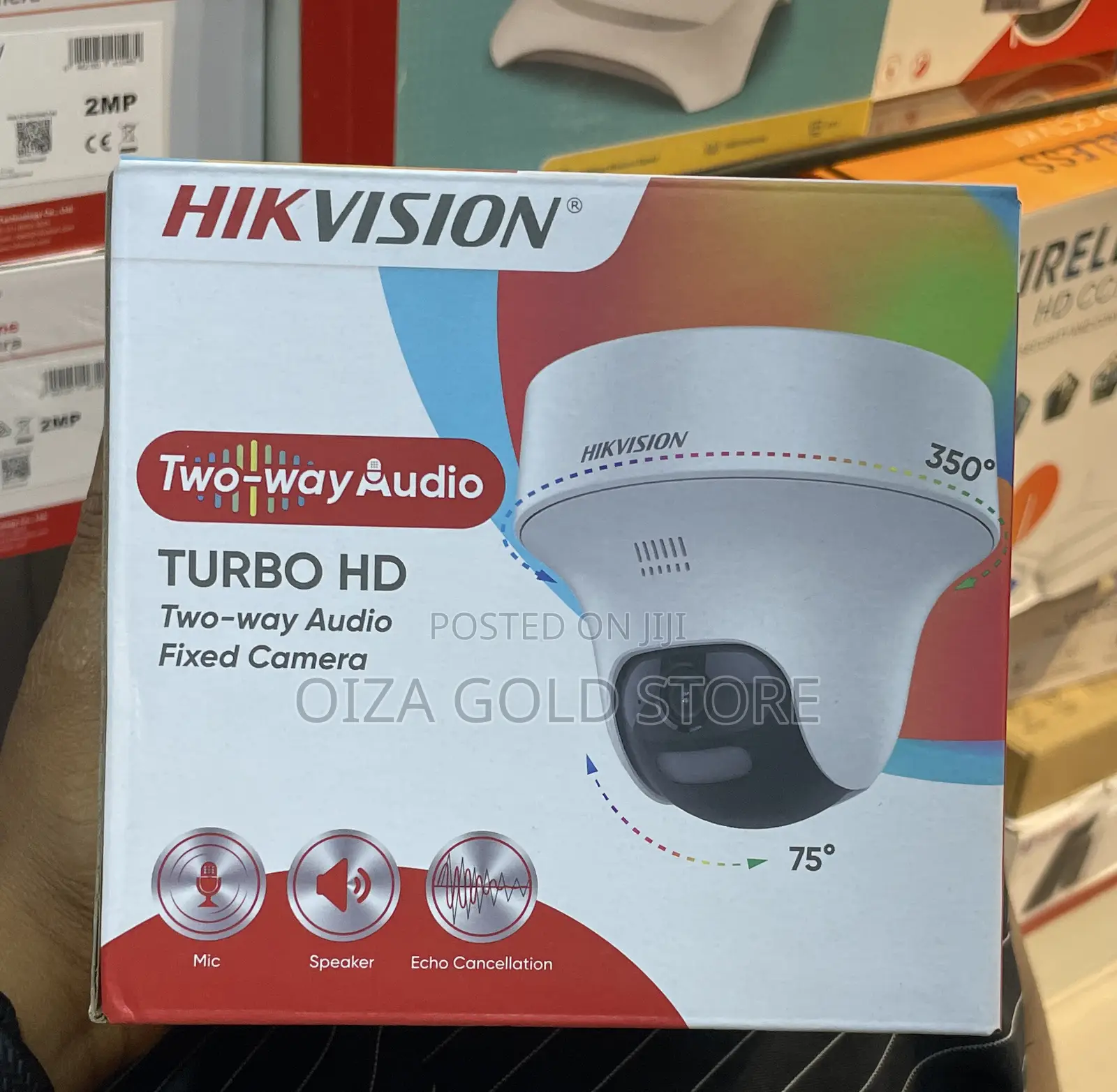 Two Way Audio Fixed Camera