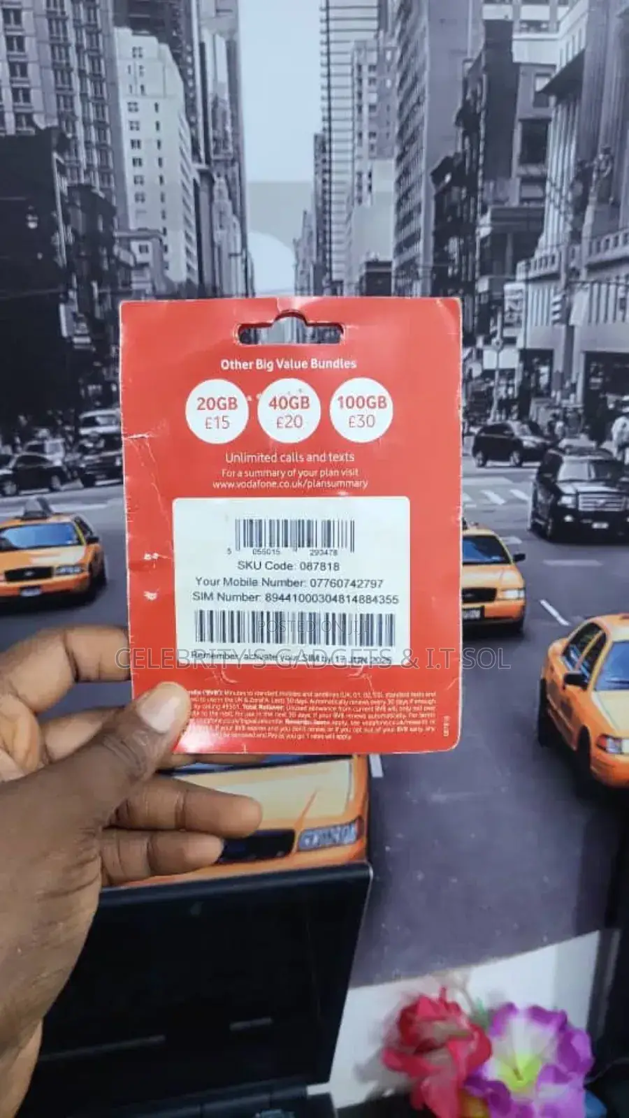 Vodafone Uk Sim