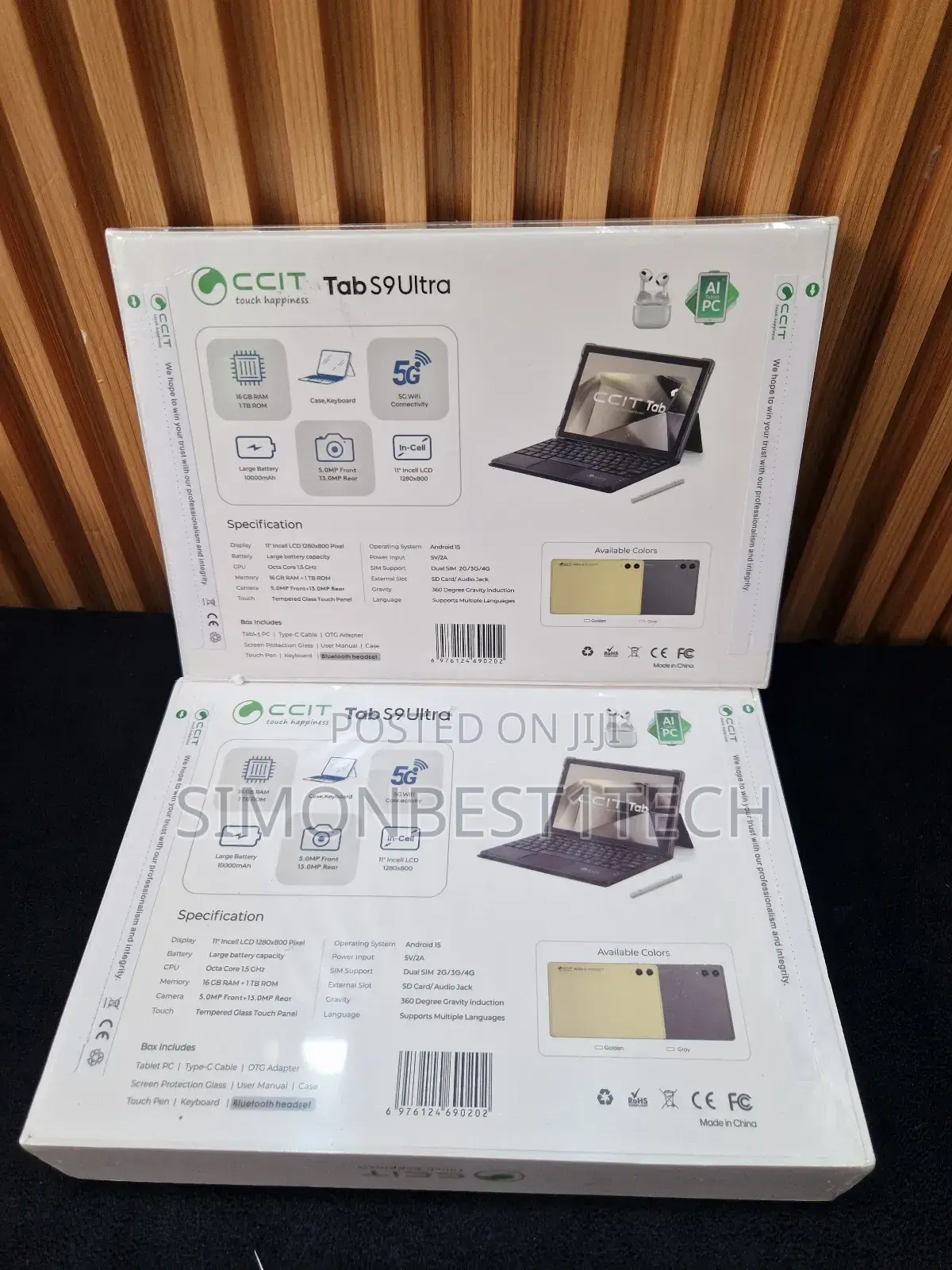New CCIT T9 Max 1 TB Black