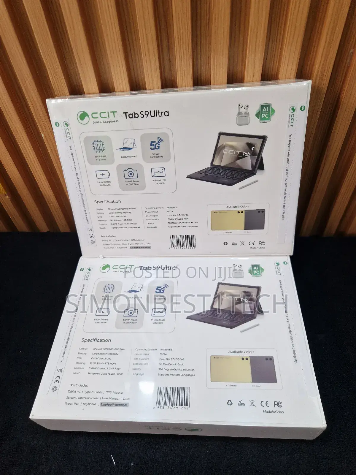 New CCIT T9 Max 1 TB Black