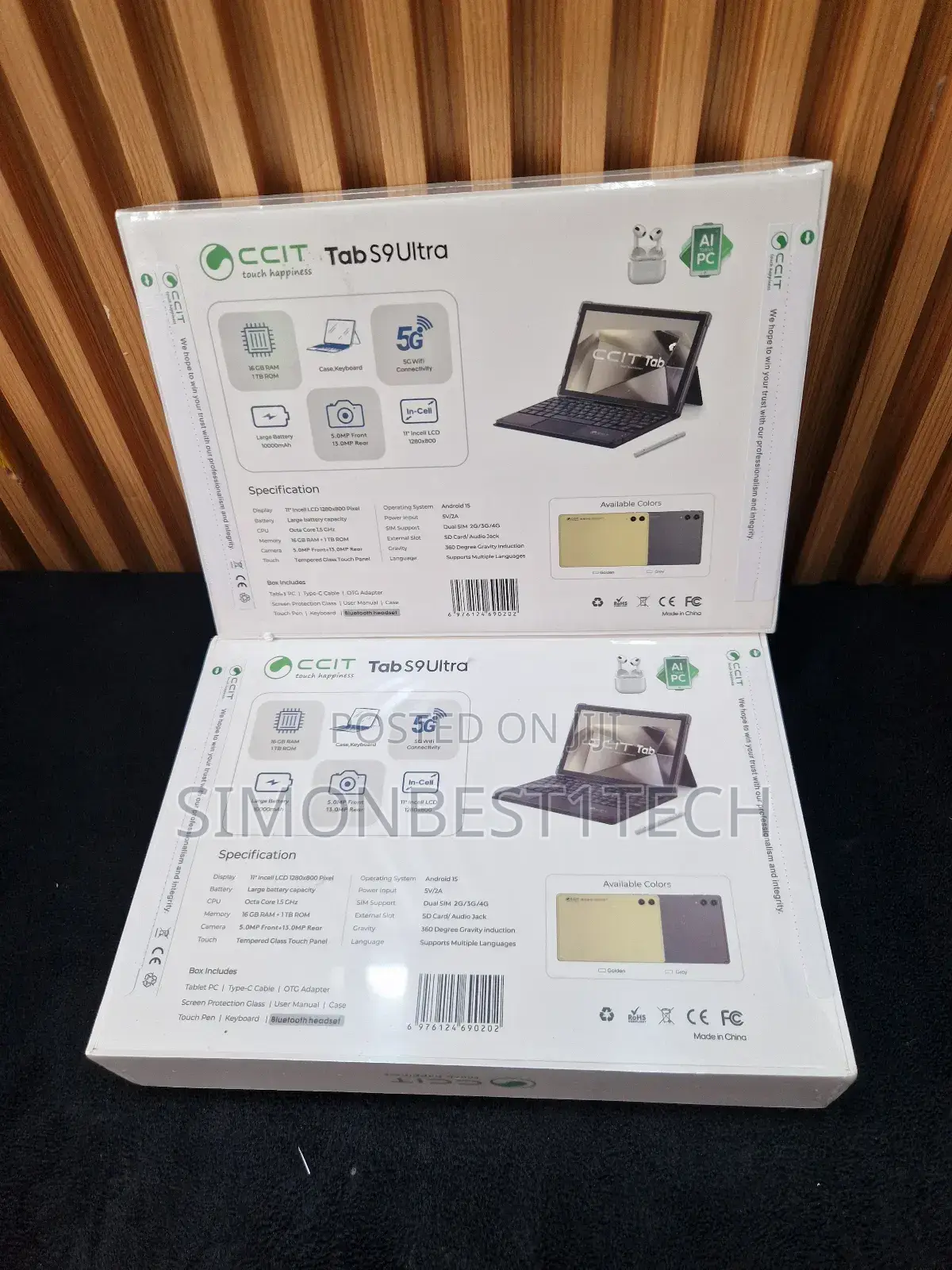 New CCIT T9 Max 1 TB Black
