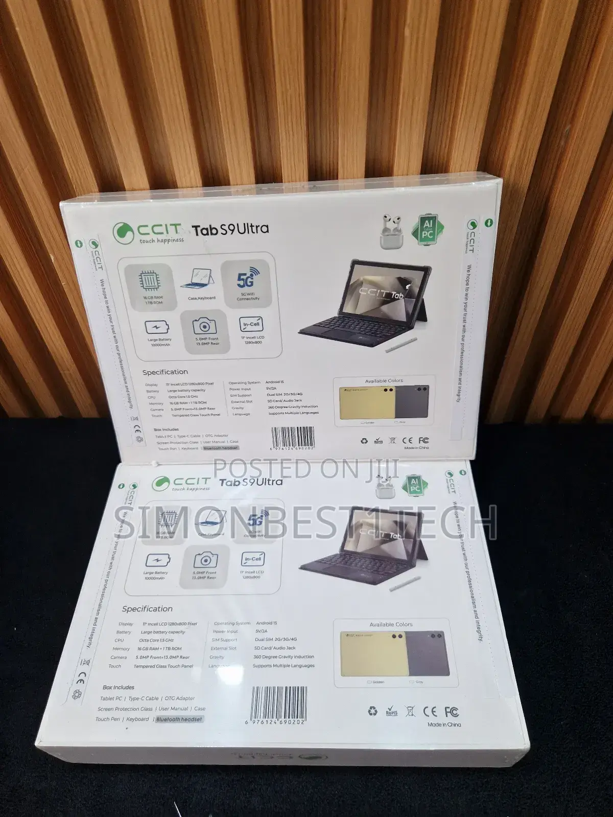 New CCIT T9 Max 1 TB Black