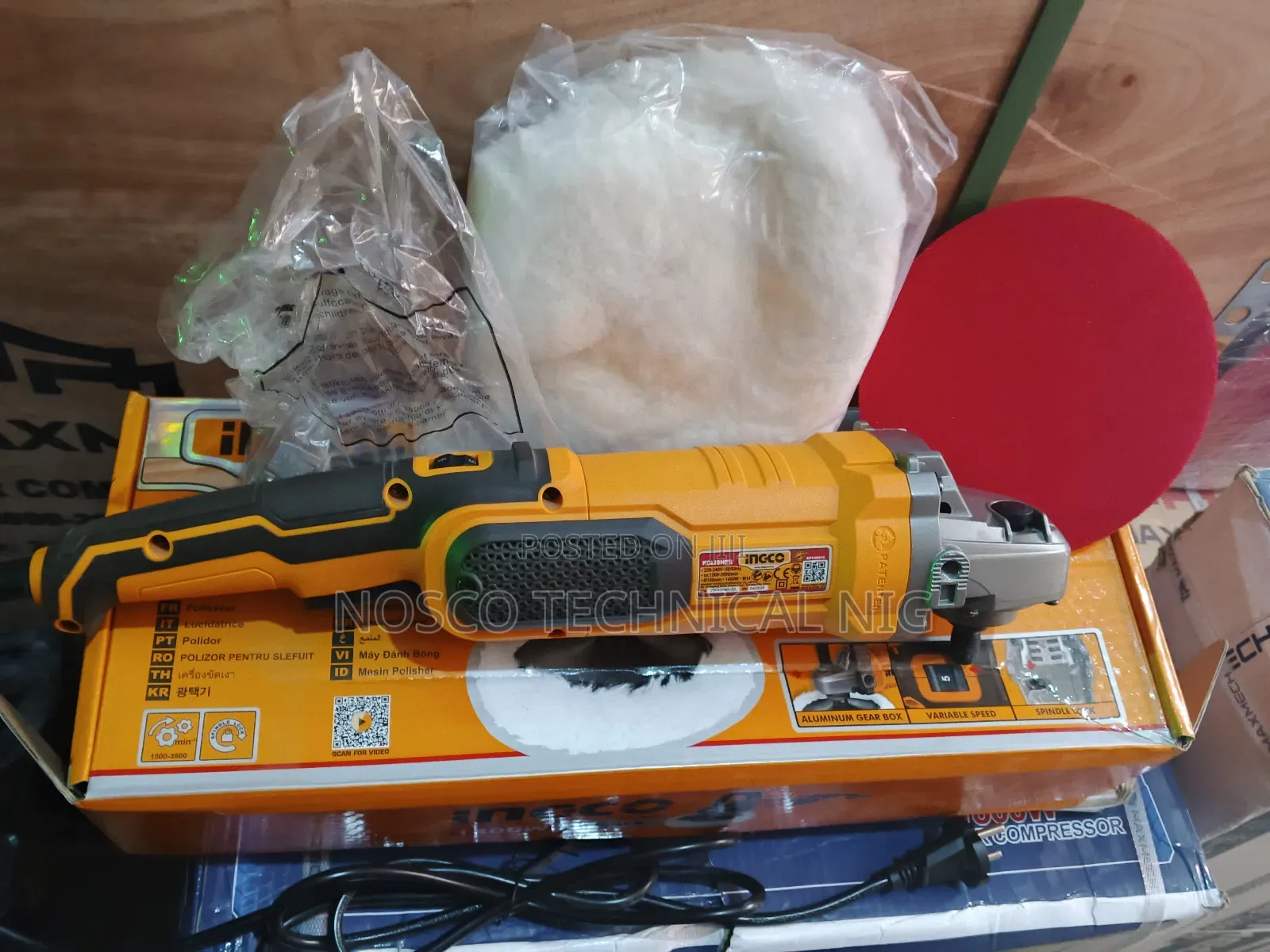 Ingco Punishing Machine 1400w