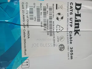 D_link Cat 6 Utp Cable 305