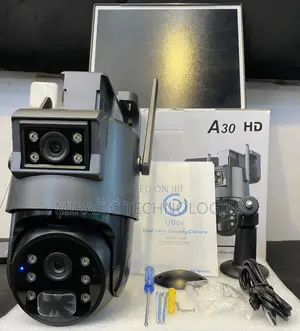 A30 Ubox Dual Lens Solar Camera