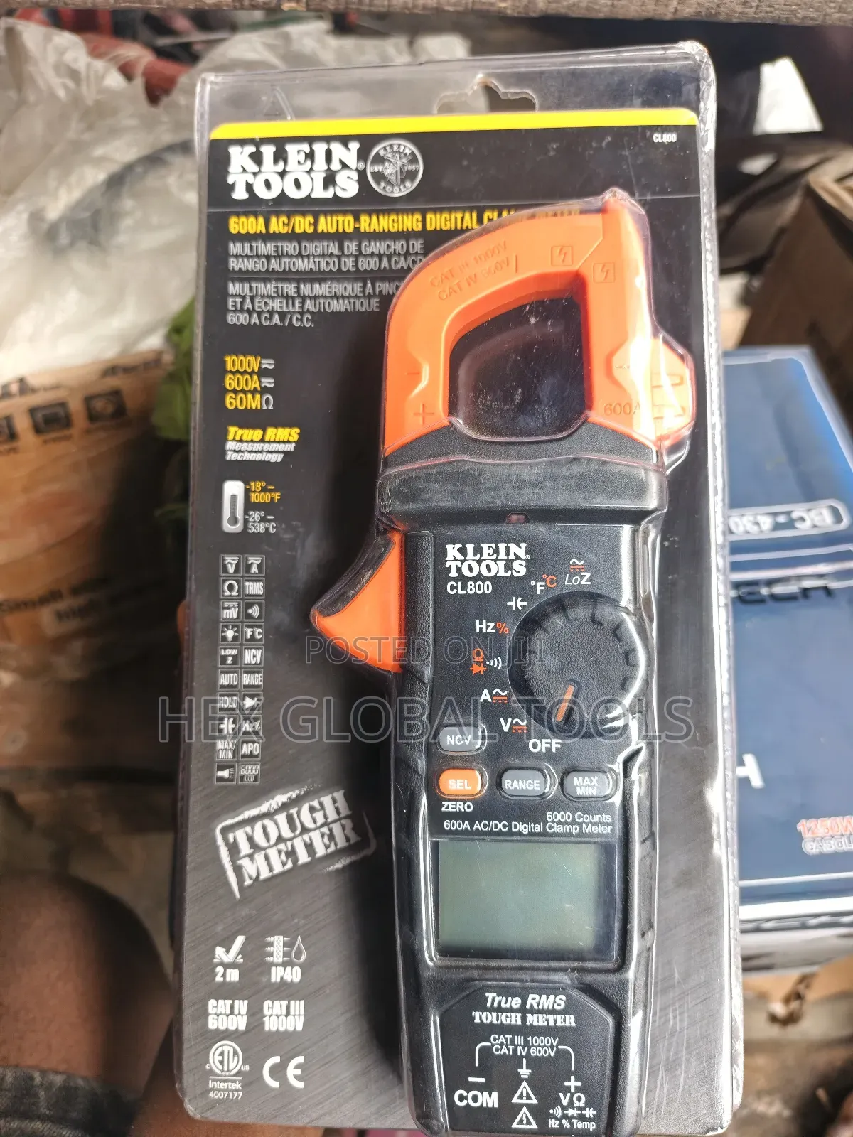 600amps Klein Tools Clamp Meter