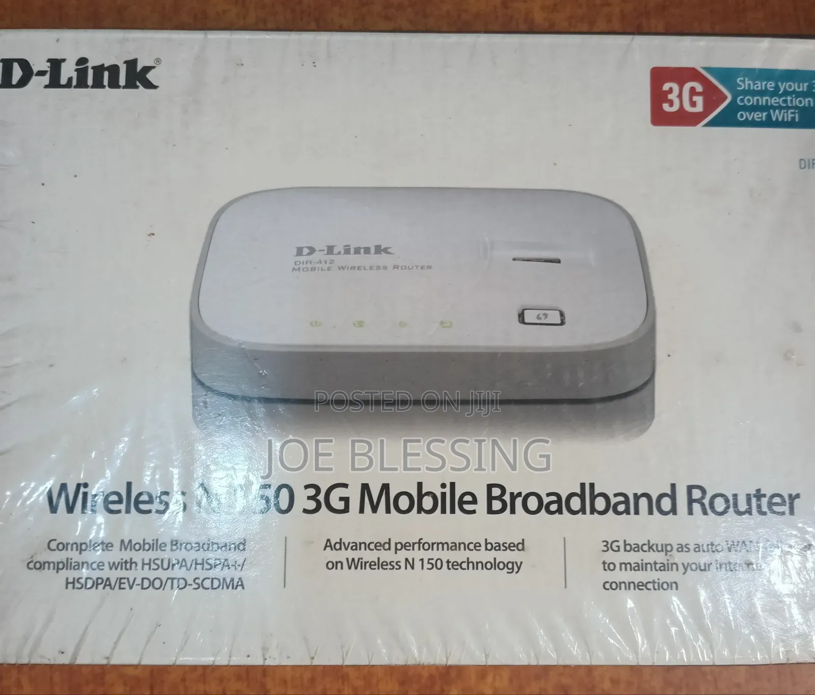 D_link Wireless N150 3g Mobile Broadband Router