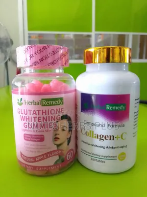 Herbal Remedy Collagen+ C + Glutathione Whitening Gummies: Effective